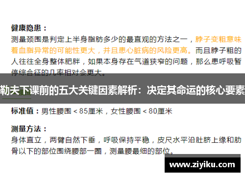勒夫下课前的五大关键因素解析：决定其命运的核心要素